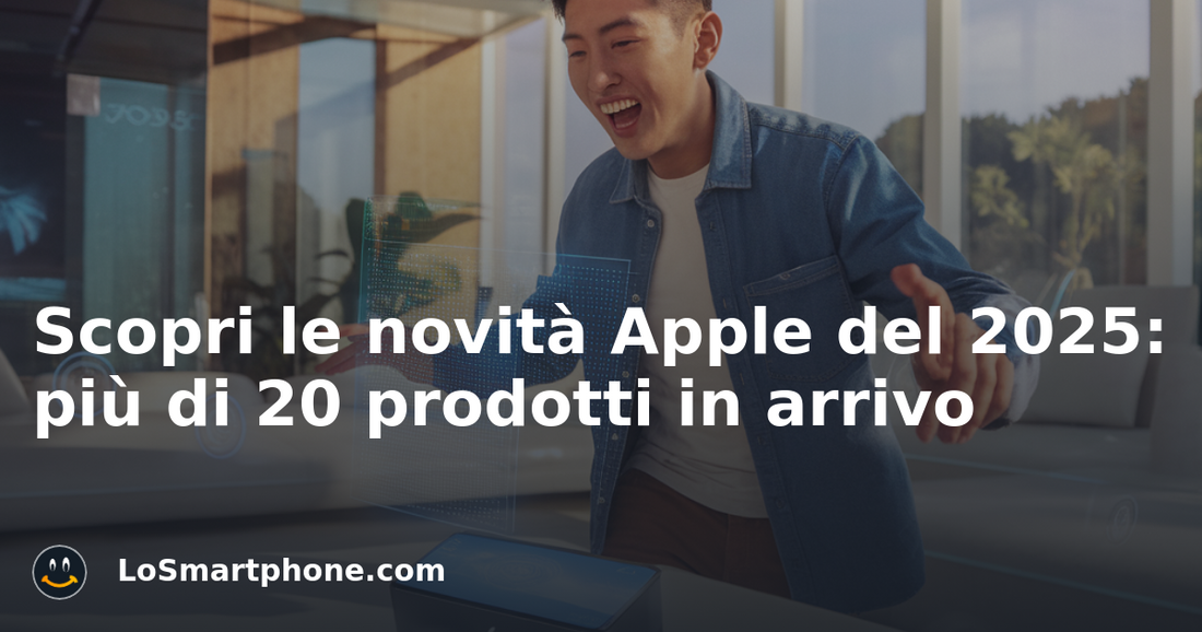 Scopri le novità Apple del 2025: più di 20 prodotti in arrivo