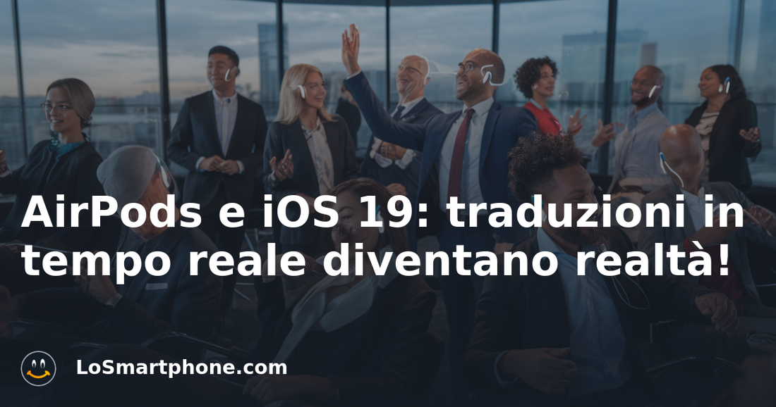 AirPods e iOS 19: traduzioni in tempo reale diventano realtà!