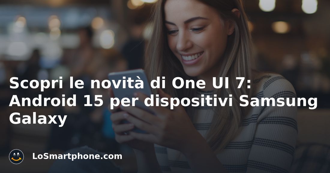 Scopri le novità di One UI 7: Android 15 per dispositivi Samsung Galaxy
