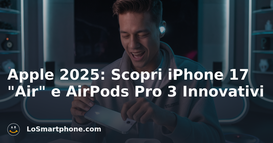 Apple 2025: Scopri iPhone 17 "Air" e AirPods Pro 3 Innovativi