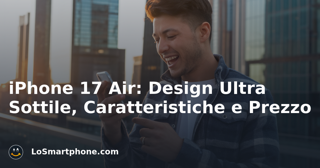 iPhone 17 Air: Design Ultra Sottile, Caratteristiche e Prezzo