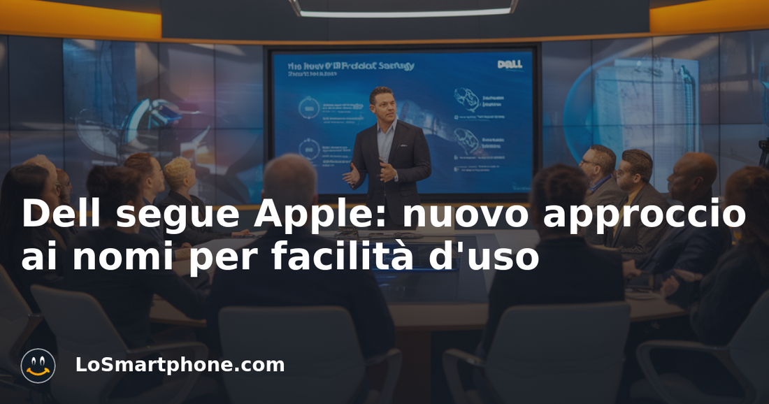 Dell segue Apple: nuovo approccio ai nomi per facilità d'uso