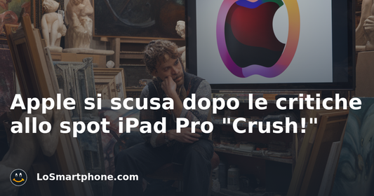 Apple si scusa dopo le critiche allo spot iPad Pro "Crush!"