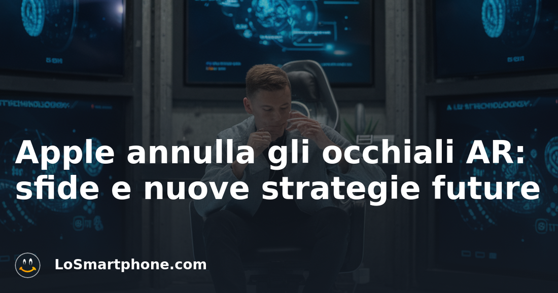 Apple annulla gli occhiali AR: sfide e nuove strategie future