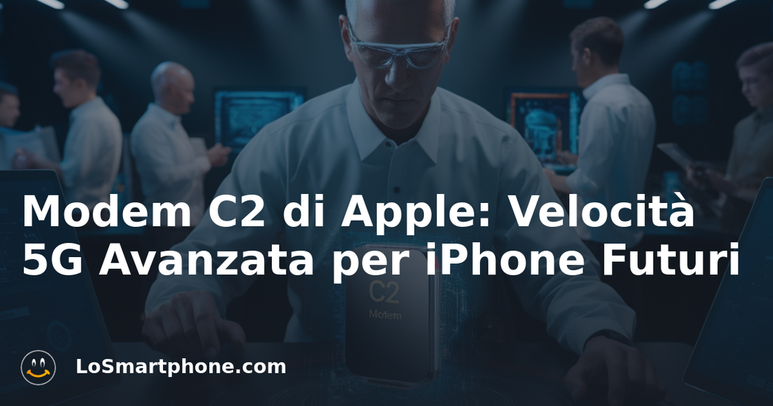 Modem C2 di Apple: Velocità 5G Avanzata per iPhone Futuri