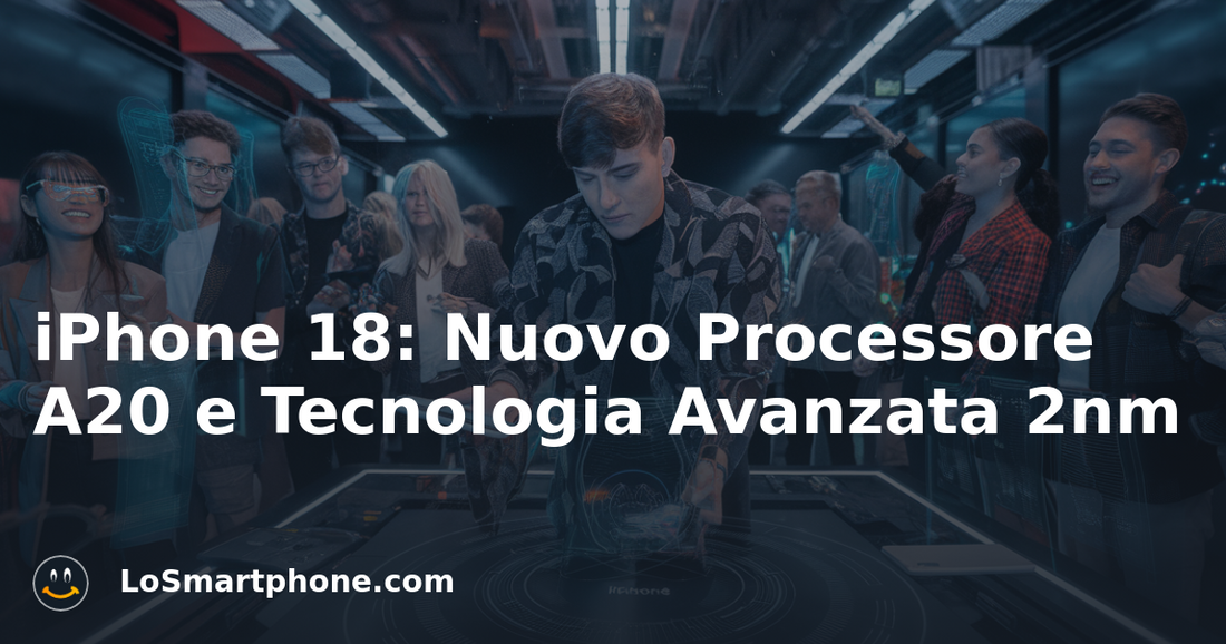 iPhone 18: Nuovo Processore A20 e Tecnologia Avanzata 2nm