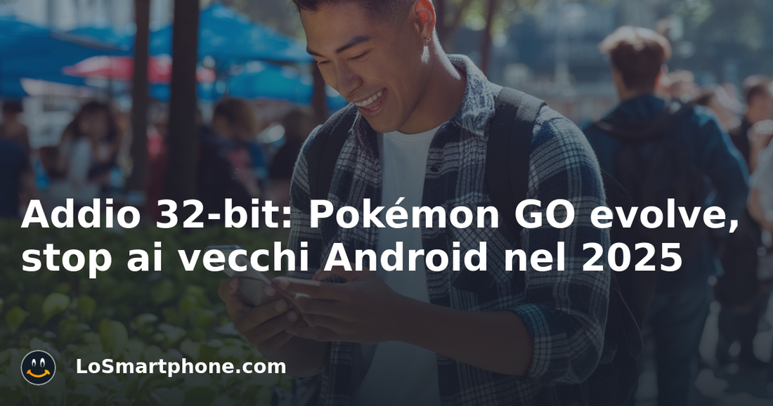 Addio 32-bit: Pokémon GO evolve, stop ai vecchi Android nel 2025