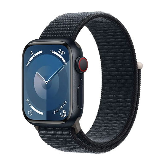 Watch Apple Watch Series聽9 LTE 45mm Midnight Aluminium Case with Sport Loop - Midnight