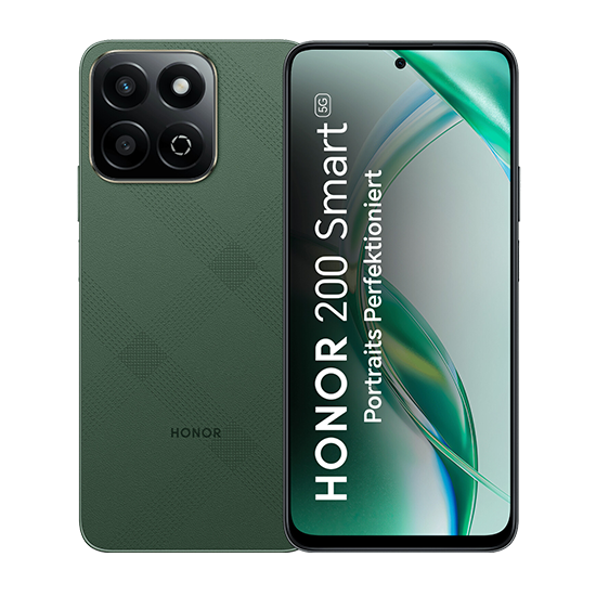 Honor 200 Smart 5G Dual Sim 4GB RAM 256GB - Forest Green