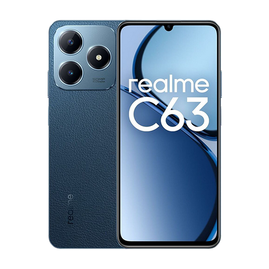 Realme C63 Dual Sim 8GB RAM 256GB - Leather Blue