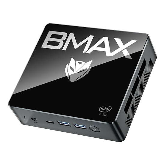 BMAX Mini PC B4 Pro 16GB RAM 512GB SSD - Black