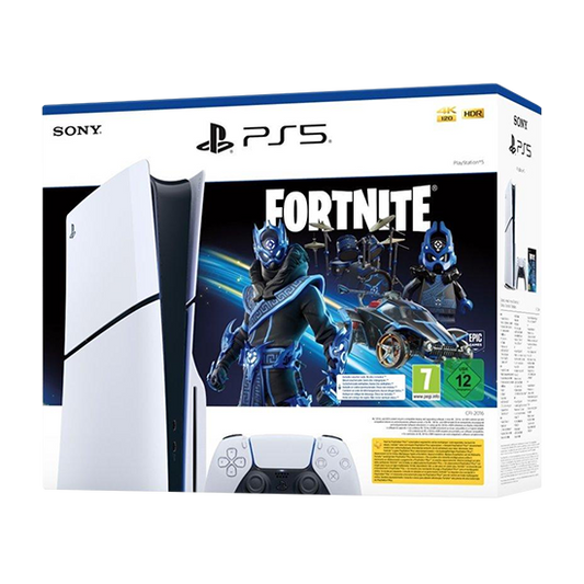 Sony PlayStation 5 Slim Disc Edition 1TB + Fortnite - White