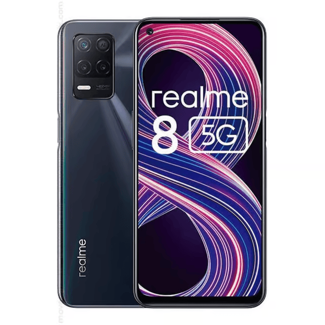 Realme 8 5G - 6GB RAM 128GB - Supersonic Black