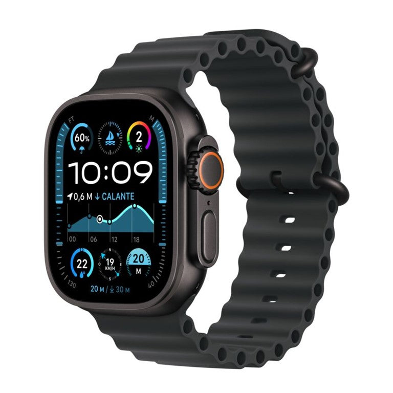 Apple Watch Ultra 2 GPS + Cellular 49mm Black Titanium Case with Black Ocean Band - EU