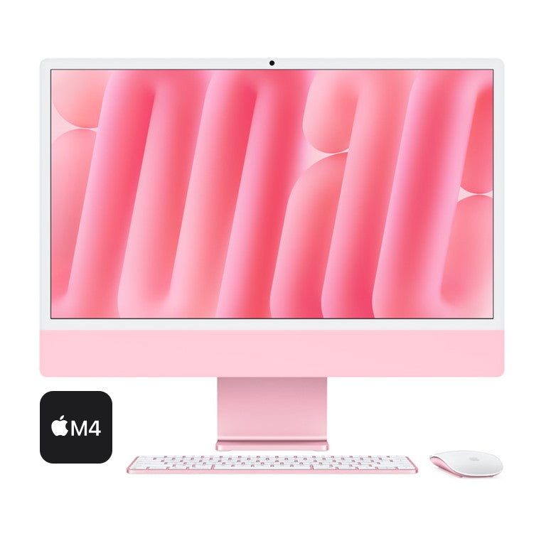 Apple iMac 24 M4 16Gb Ram 256Gb SSD 10-Cpu 10-Gpu Retina 4.5K - Pink - Italia