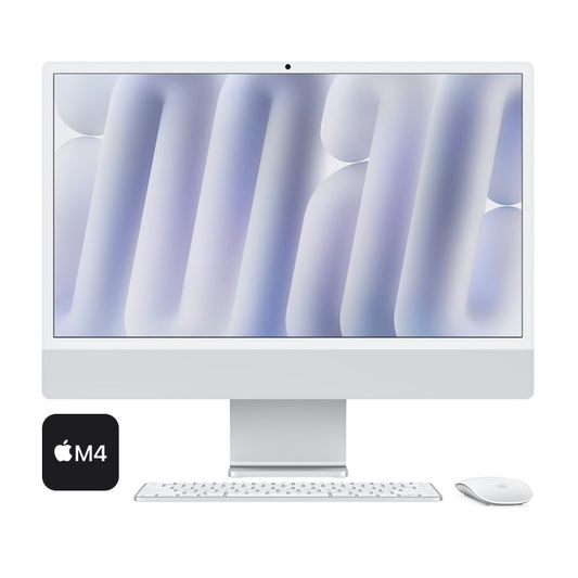Apple iMac 24 M4 16Gb Ram 256Gb SSD 8-Cpu 8-Gpu Retina 4.5K - Silver - Italia