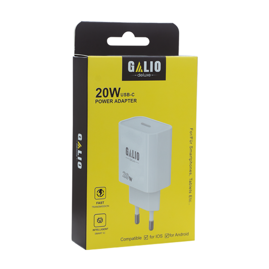 REZ Galio 20W USB-C Adapter - White