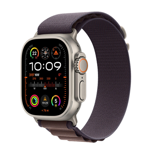 Watch Apple Watch Ultra 2 LTE 49mm Titanium Case with Alpine Loop S - Indigo