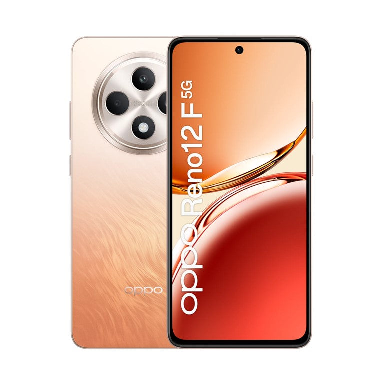 Oppo Reno12 F 256Gb 8Gb-RAM 5G Dual Sim - Amber Orange - EU