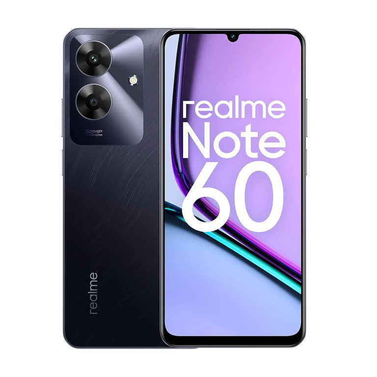 Realme Note 60 128Gb 6Gb-RAM 4G Dual Sim - Marble Black - EU