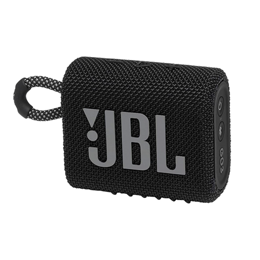 JBL Go 3 Bluetooth Speaker - Black