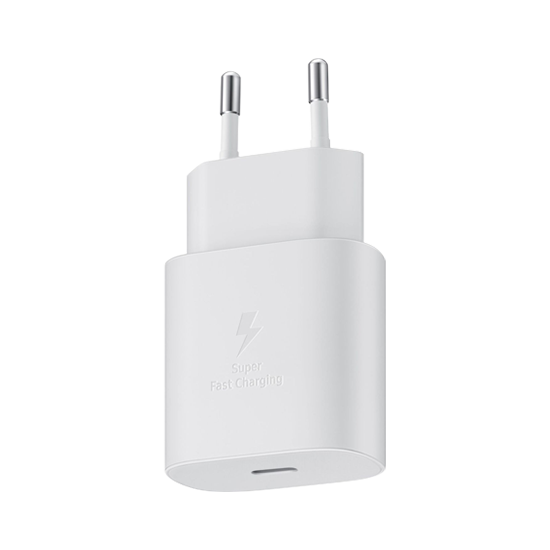 Samsung 25W Fast Charger Adapter EP-TA800 USB-C Bulk - White