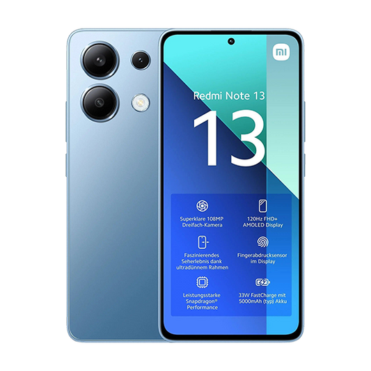 Xiaomi Redmi Note 13 4G Dual Sim 6GB RAM 128GB - Blue