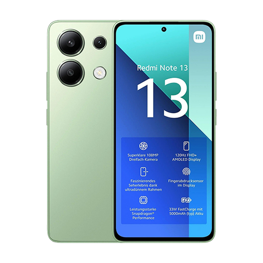 Xiaomi Redmi Note 13 4G Dual Sim 6GB RAM 128GB - Green