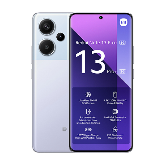 Xiaomi Redmi Note 13 Pro+ 5G Dual Sim 12GB RAM 512GB - Purple